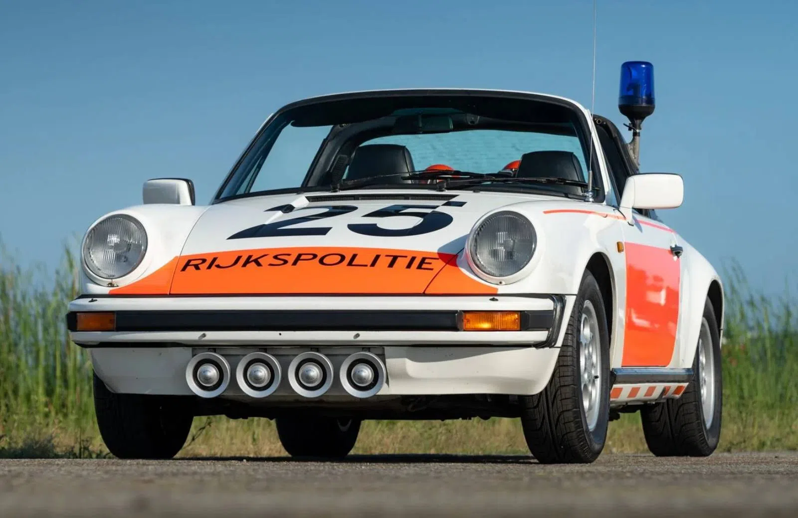 Porsche 911 Targa Rijkspolitie veiling